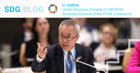 SDG Blog by USG of UN DESA Mr. Li Junhua