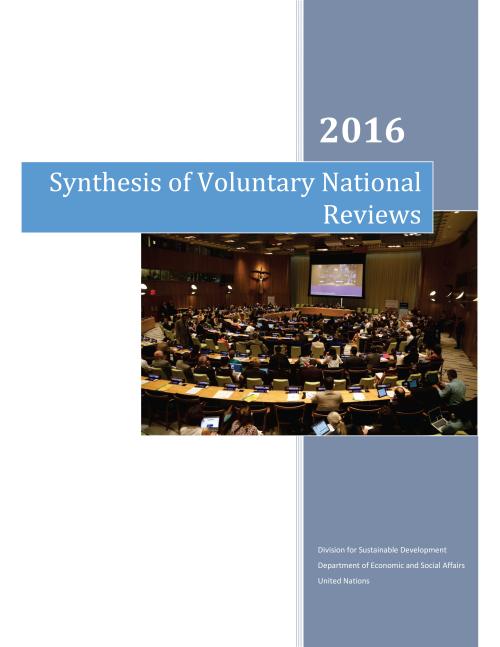 2016 Voluntary National Reviews Synthesis Report