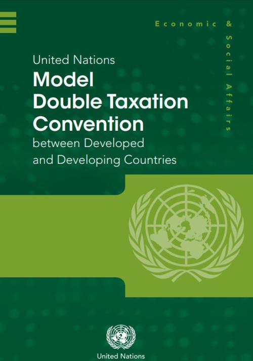 United Nations Model Double Taxation Convention between Developed and Developing Countries