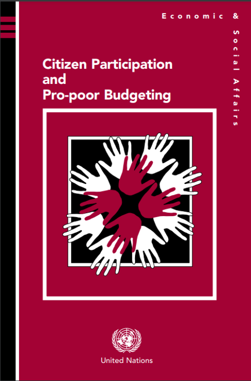 Citizen Participation and Pro-poor Budgeting Cover
